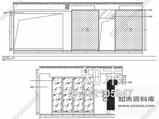 施工图福建某豪华玉石展厅室内装修施工图含设计文本cad施工图下载【ID:532105947】