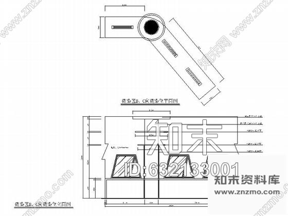 施工图广东某时尚品牌美容美发沙龙室内装修施工图含效果施工图下载【ID:632133001】