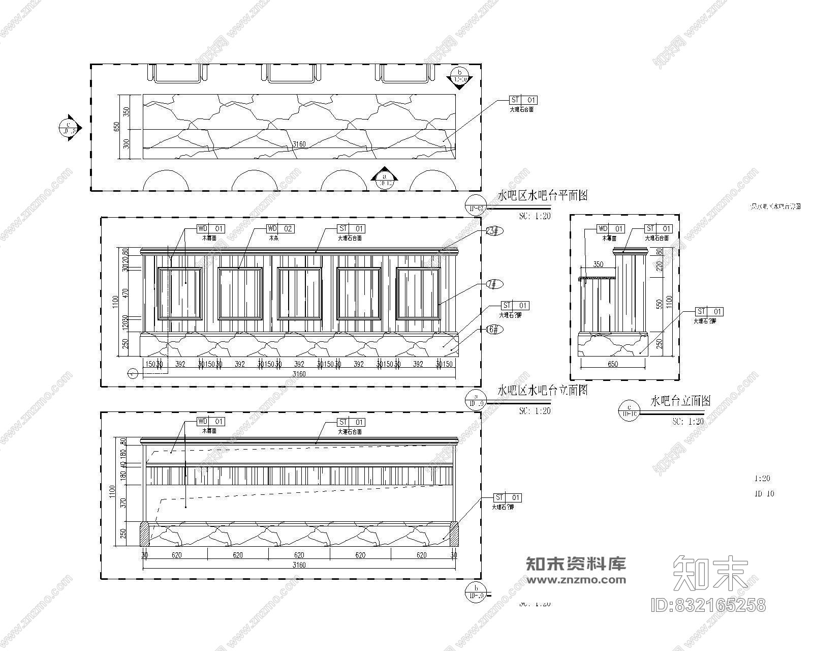 十二橡树庄园售楼处欧式奢华施工图加效果图cad施工图下载【ID:832165258】