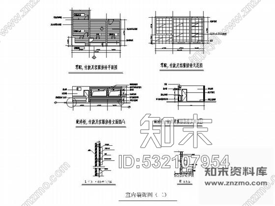 施工图精品现代东风标致汽车展厅设计施工图含效果模型cad施工图下载【ID:532107954】