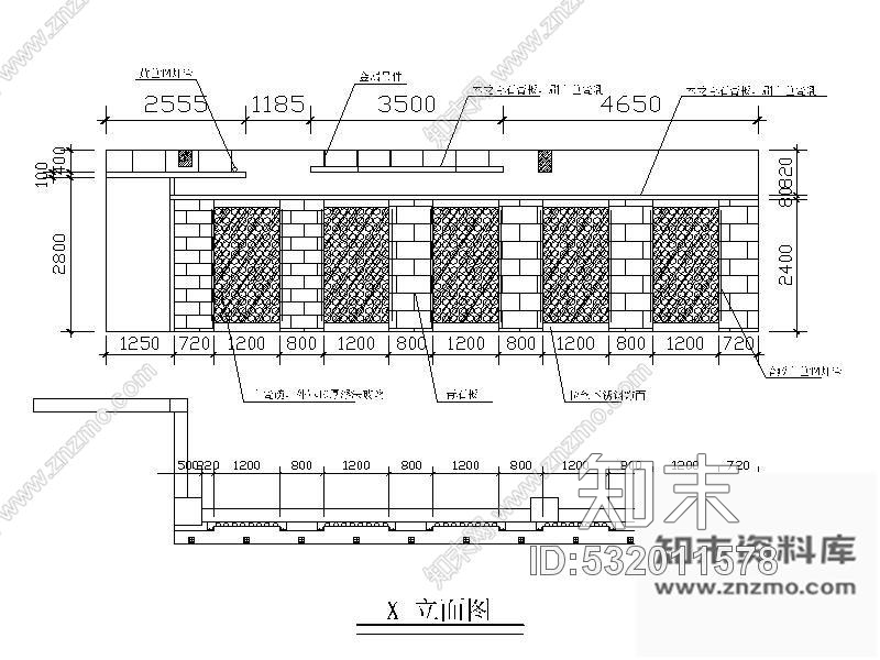 施工图某高档西餐厅装修图(含效果)cad施工图下载【ID:532011578】