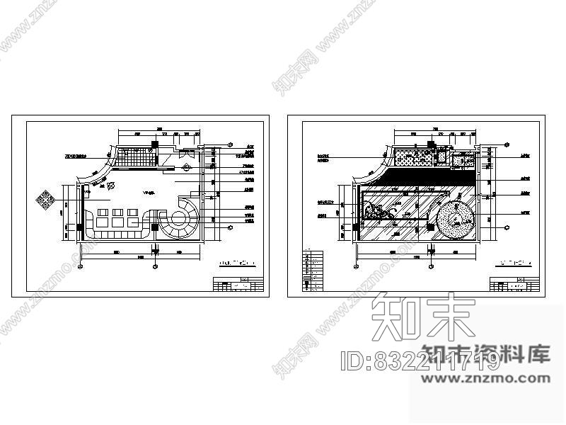 图块/节点夜总会KTV包间平面Ⅳcad施工图下载【ID:832211719】