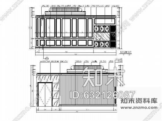 施工图北京国际高档KTV包厢室内设计施工图cad施工图下载【ID:632126087】