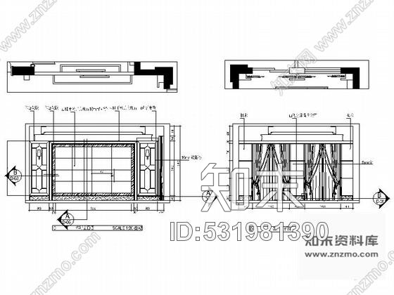 施工图上海现代简约双层别墅装修图cad施工图下载【ID:531981390】