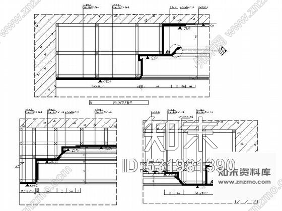 施工图上海现代简约双层别墅装修图cad施工图下载【ID:531981390】