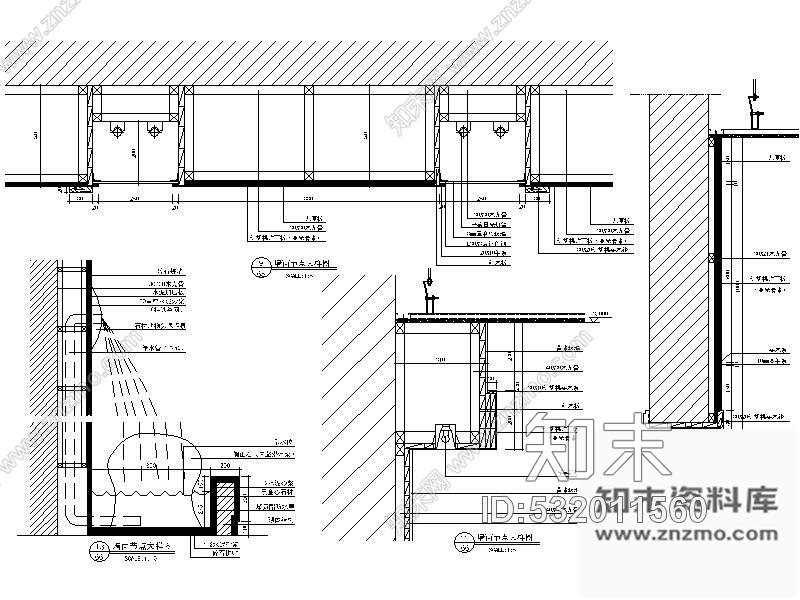 施工图某风味餐厅室内装饰施工图cad施工图下载【ID:532011560】