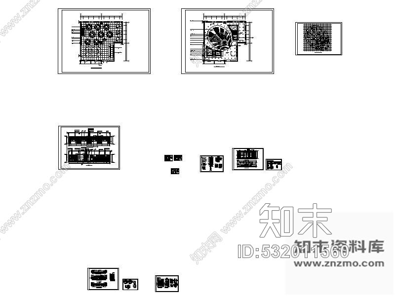 施工图某风味餐厅室内装饰施工图cad施工图下载【ID:532011560】