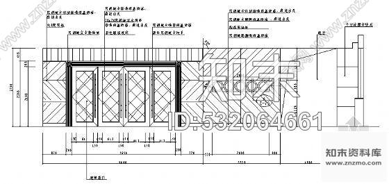 施工图武夷山酒店宴会厅装修竣工图cad施工图下载【ID:532064661】