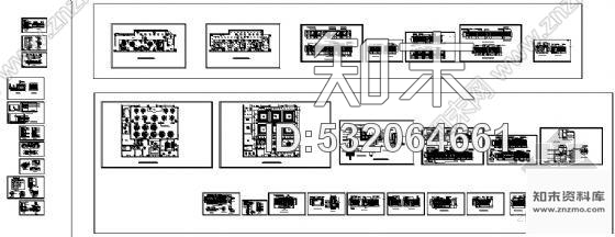 施工图武夷山酒店宴会厅装修竣工图cad施工图下载【ID:532064661】