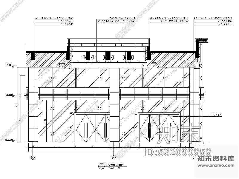 施工图某集团研发基地办公楼装修图含实景cad施工图下载【ID:532099858】