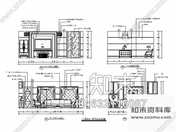 施工图江西宜春某国际娱乐会所成套装修图cad施工图下载【ID:632116087】