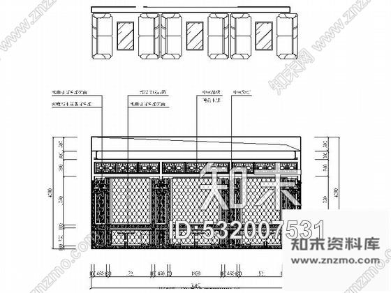 施工图重庆某中式名品茶楼室内装修施工图含效果cad施工图下载【ID:532007531】