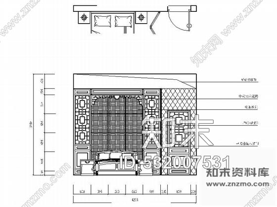 施工图重庆某中式名品茶楼室内装修施工图含效果cad施工图下载【ID:532007531】