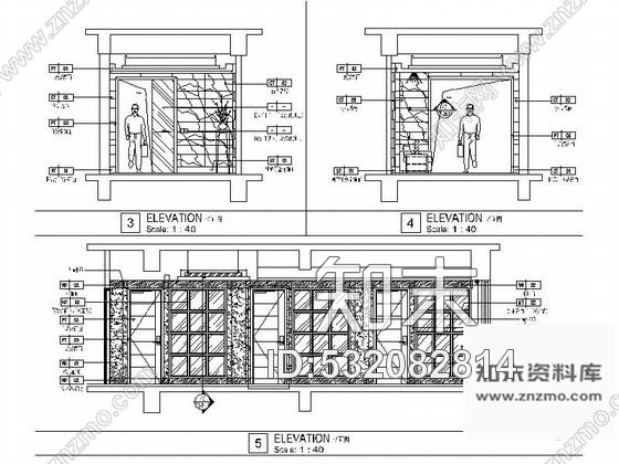 施工图四川建筑工程公司时尚现代办公室精装修室内设计施工图含效果施工图下载【ID:532082814】