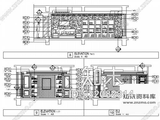 施工图四川建筑工程公司时尚现代办公室精装修室内设计施工图含效果施工图下载【ID:532082814】