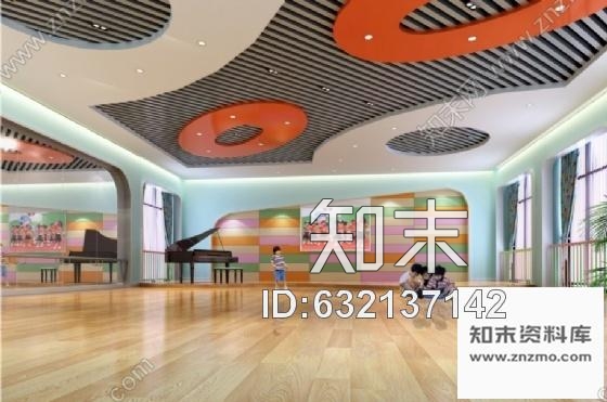 施工图苏州某幼儿园室内装饰图含效果施工图下载【ID:632137142】