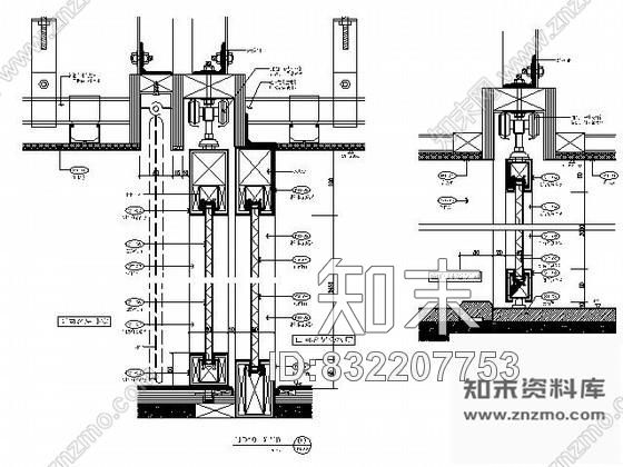 图块/节点酒店客房部各门详图cad施工图下载【ID:832207753】