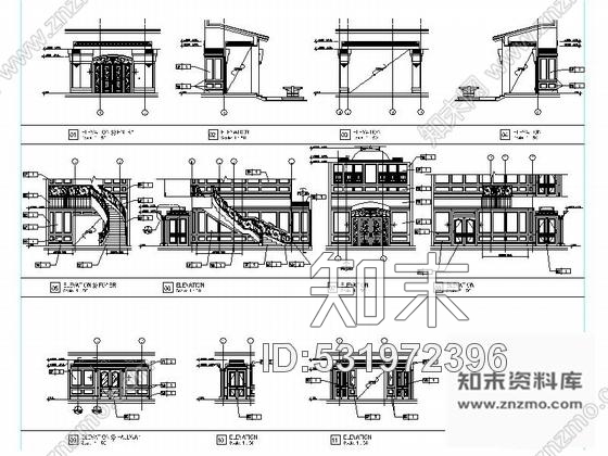 施工图北京中国顶级独栋欧式风格两层别墅装修施工图含效果及实景施工图下载【ID:531972396】