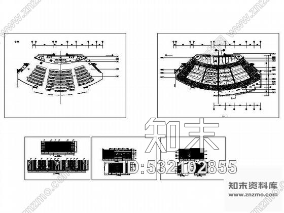 施工图会议室装饰方案图cad施工图下载【ID:532102855】