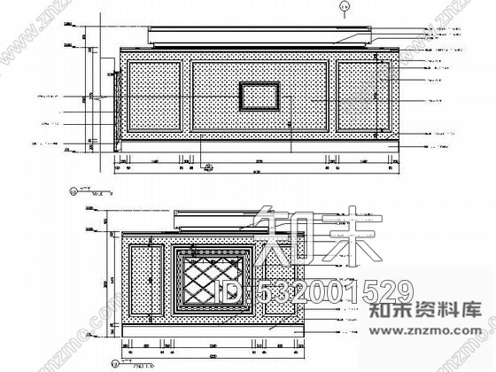 施工图武汉全国餐饮百强精品酒楼设计施工图含效果cad施工图下载【ID:532001529】