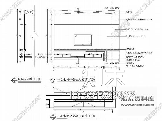 施工图江西自建三层别墅室内设计方案cad施工图下载【ID:531989322】