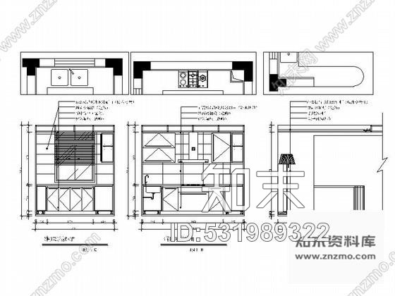 施工图江西自建三层别墅室内设计方案cad施工图下载【ID:531989322】