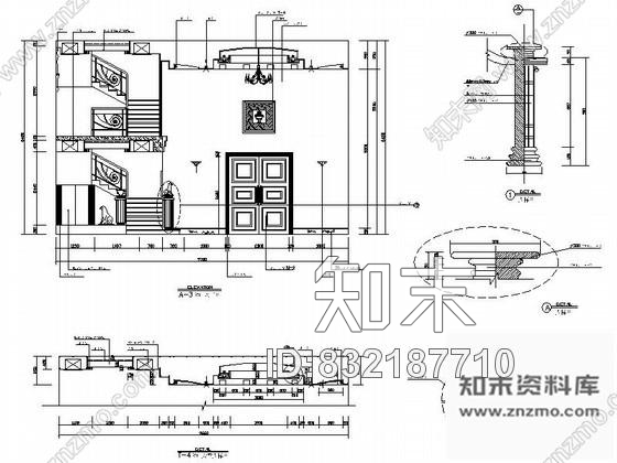 图块/节点豪华别墅客厅装修CAD详图cad施工图下载【ID:832187710】