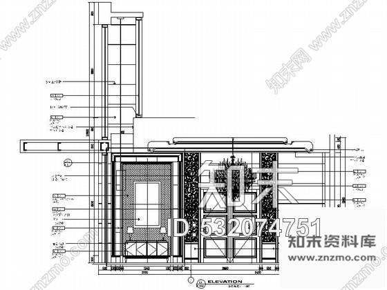 施工图无锡舒雅型售楼处室内施工图cad施工图下载【ID:532074751】