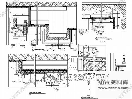 施工图无锡舒雅型售楼处室内施工图cad施工图下载【ID:532074751】