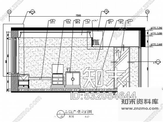 施工图民族饭店A型客房装修图cad施工图下载【ID:532054644】