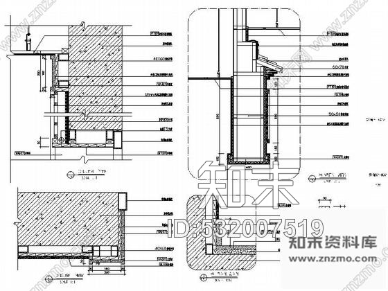 施工图北京某中式酒楼室内装修施工图含实景cad施工图下载【ID:532007519】