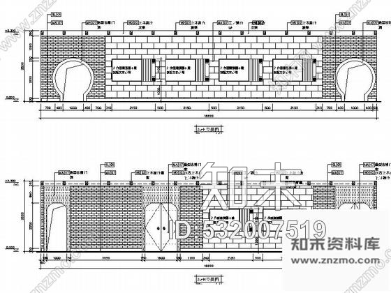 施工图北京某中式酒楼室内装修施工图含实景cad施工图下载【ID:532007519】