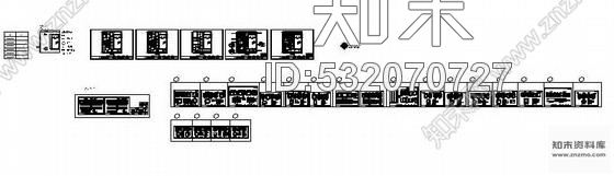 施工图天津时尚陶瓷专卖店室内装修施工图cad施工图下载【ID:532070727】