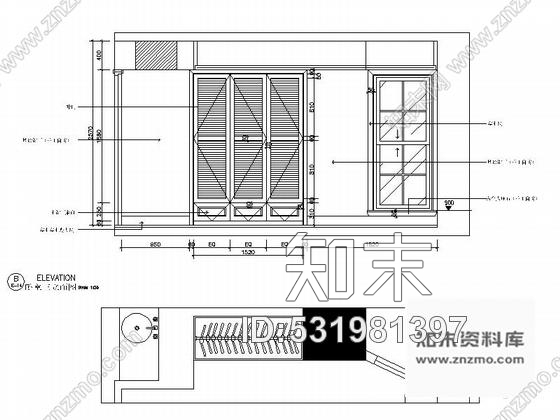 施工图深圳欧式风格三层别墅样板间室内装修施工图含效果cad施工图下载【ID:531981397】