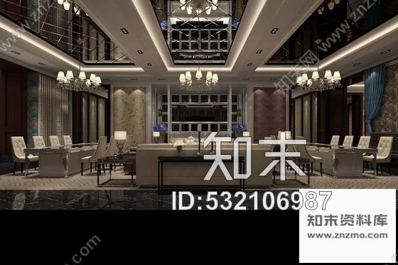 施工图原创现代壁纸展示馆室内装修施工图含效果图cad施工图下载【ID:532106987】