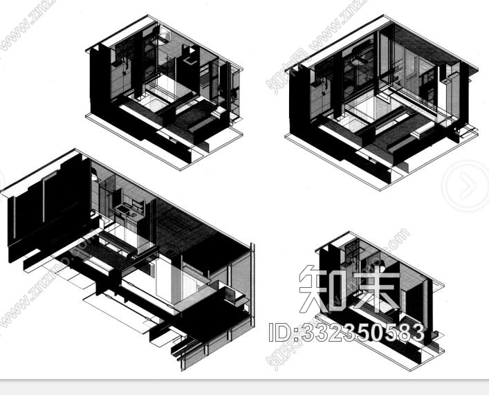 BIM施工图纸电子稿cad施工图下载【ID:332350583】