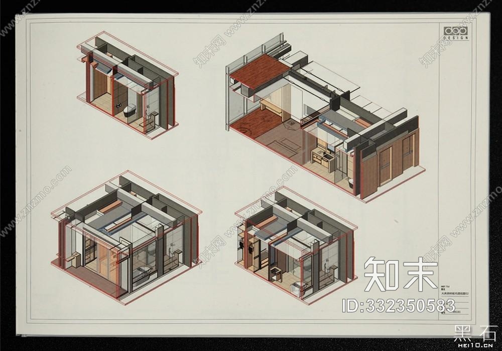 BIM施工图纸电子稿cad施工图下载【ID:332350583】