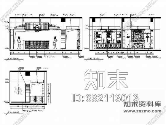 施工图上海高档奢华美容会所全套施工图含效果cad施工图下载【ID:632113013】