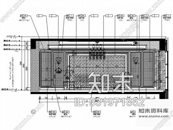 施工图大连某三层电梯别墅室内装修图cad施工图下载【ID:531971352】