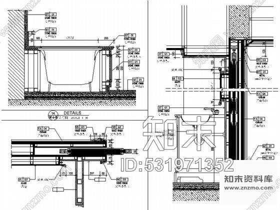 施工图大连某三层电梯别墅室内装修图cad施工图下载【ID:531971352】