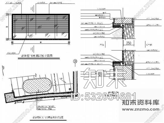 施工图豪华套房装修图cad施工图下载【ID:532054681】