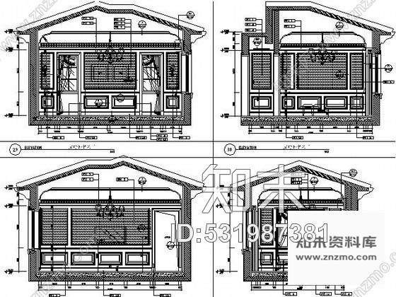 施工图上海欧式豪华别墅s24施工图含实景cad施工图下载【ID:531987381】