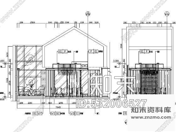 施工图重庆现代双层火锅酒楼施工图含效果施工图下载【ID:532006527】