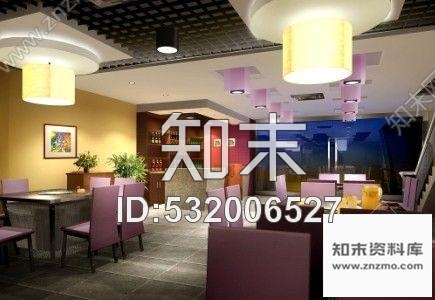 施工图重庆现代双层火锅酒楼施工图含效果施工图下载【ID:532006527】