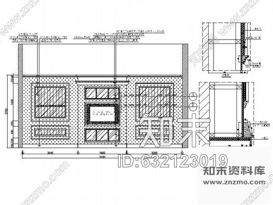 施工图深圳多主题乐感十足KTV室内设计施工图含效果图cad施工图下载【ID:632123019】