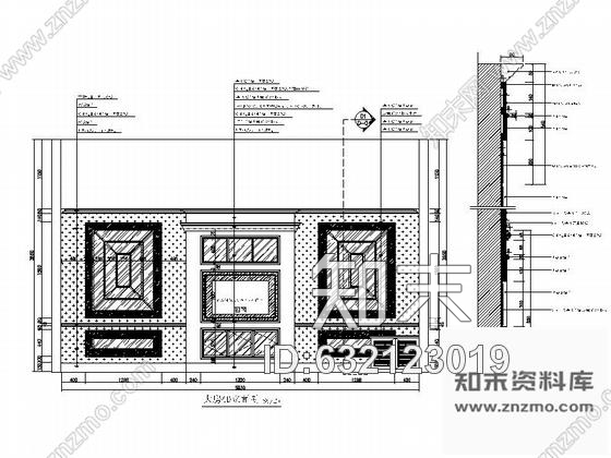 施工图深圳多主题乐感十足KTV室内设计施工图含效果图cad施工图下载【ID:632123019】