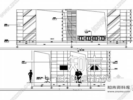 施工图广东某小区售楼处室内装修施工图cad施工图下载【ID:532073746】