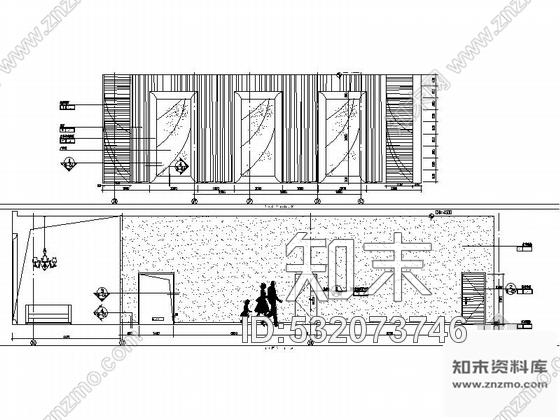 施工图广东某小区售楼处室内装修施工图cad施工图下载【ID:532073746】