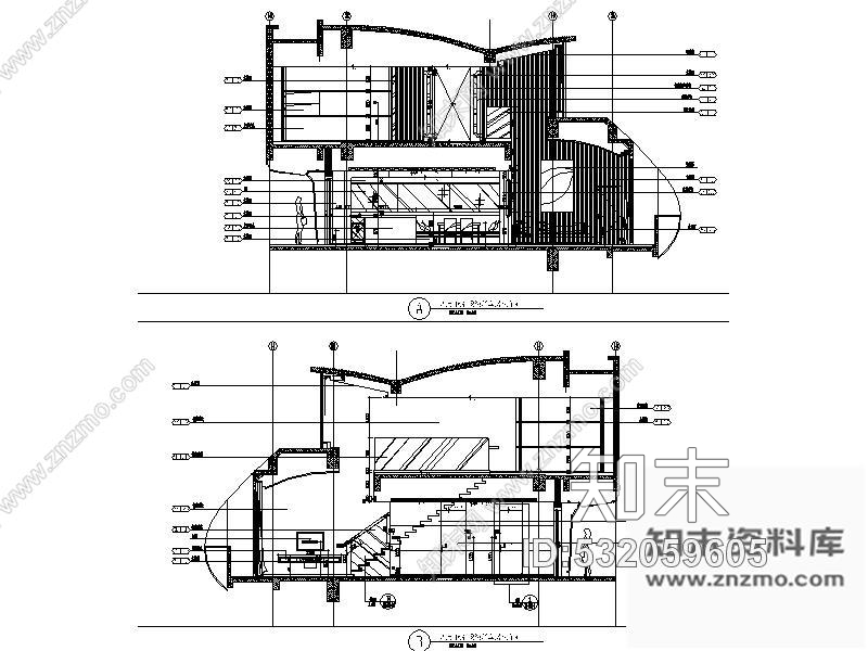 施工图苏州某假日酒店豪华套房装修图cad施工图下载【ID:532059605】