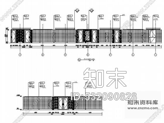 施工图辽宁国企办公大楼客房走道装修施工图cad施工图下载【ID:532090828】